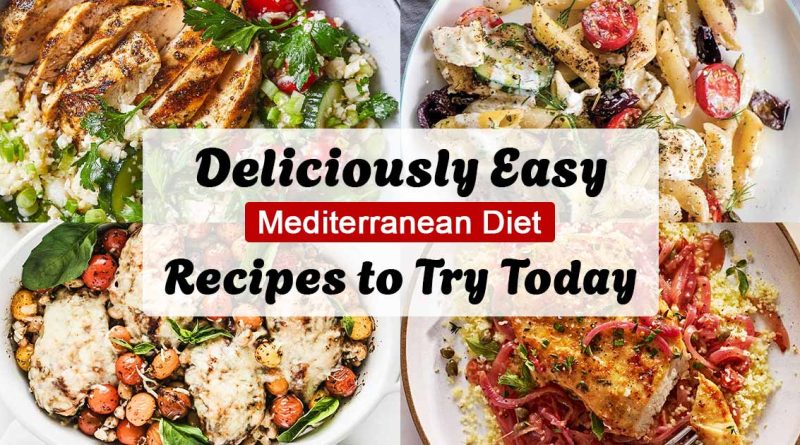 Easy mediterranean diet recipes